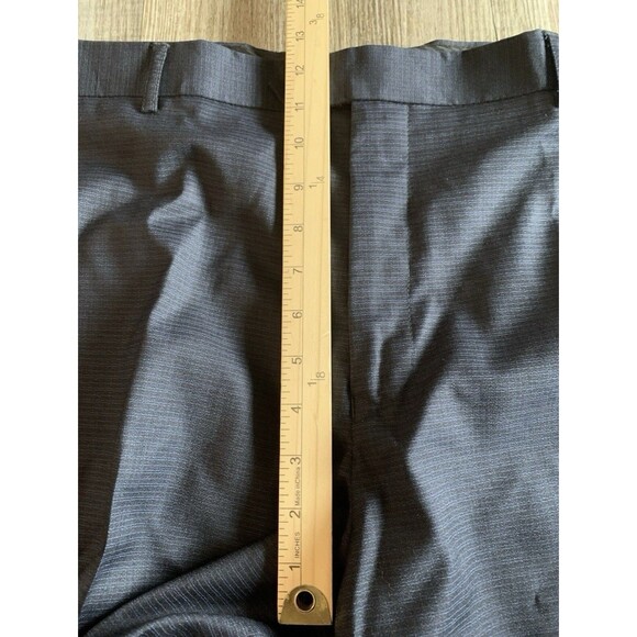 Bocaccio Navy Blue 3 Piece Dress Suit Size 2XL Pants 42” X 29” Jacket Vest - Picture 10 of 16